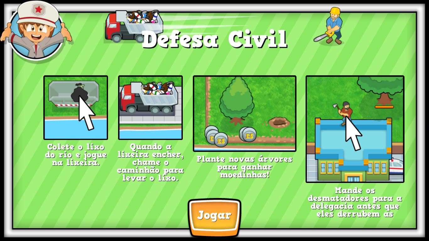 Curso de Design de Jogos desenvolve game virtual para Defesa Civil